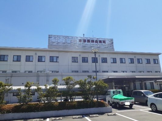 近くの赤磐医師会病院さんまで480m(徒歩6分)