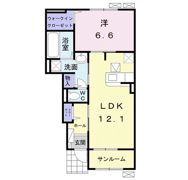 明日葉の間取り画像