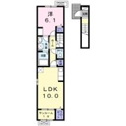 アンシャンテ Ⅳの間取り画像