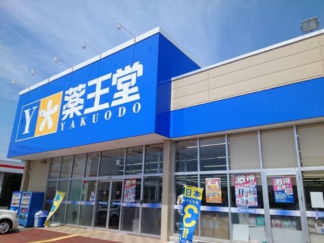 近くの薬王堂　宮城大富店まで600m（徒歩8分）