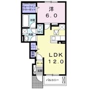 グリチネBの間取り画像