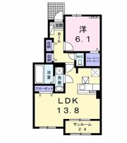 エリタージュの間取り画像