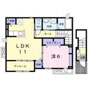カーサ・アスールの間取り画像