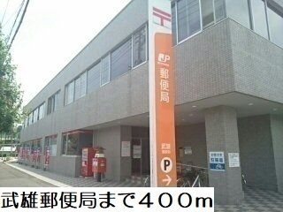 近くの郵便局まで400m(徒歩5分)