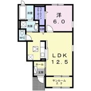 ジャンティ Bの間取り画像