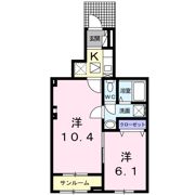 ピラーズ 石田の間取り画像