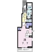 オリヴェート Bの間取り画像
