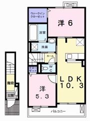 ミリュー ヴィラージュ ドゥの間取り画像