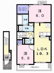ミリュー ヴィラージュ ドゥの間取り画像