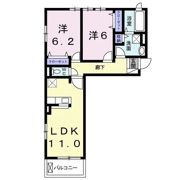 ルージュ・Nの間取り画像