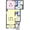 東田カレントハウスⅠの間取り画像