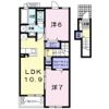 ラフレシール ホーノの間取り画像