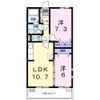 エテルノ貝塚Bの間取り画像