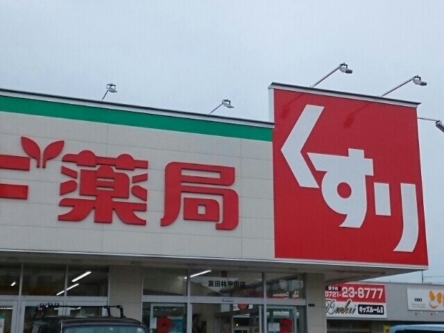 近くのスギ薬局富田林店様まで850m（徒歩11分）