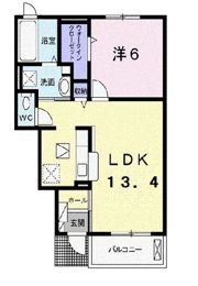 nap－nook 加古川 2の間取り画像