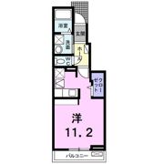 ルーベル 立花 Ⅰの間取り画像