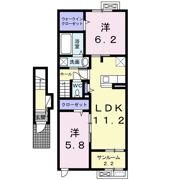 ハイレンの間取り画像