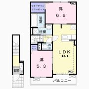 フィオーレの間取り画像