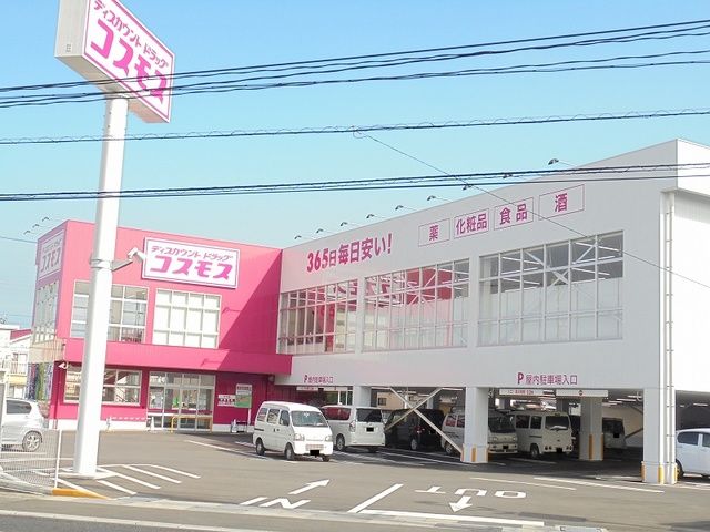 近くのコスモス川下店まで1,800m（徒歩23分）
