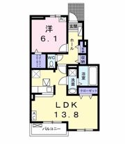 ポルズブロッコ ヴェントットDの間取り画像