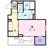 ルーチェ伊勢田の間取り画像
