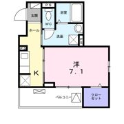 ルーチェ伊勢田の間取り画像