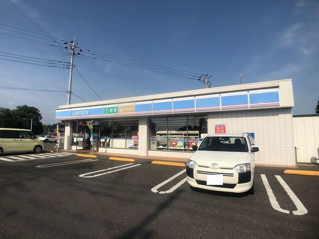 近くのローソン つくば苅間店まで450m（徒歩6分）