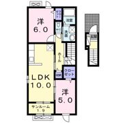 シーサイド I．Oの間取り画像