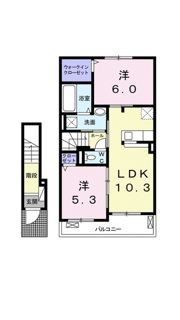 トロイガーデンⅢの間取り画像