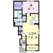 グランシャリオ和の間取り画像