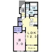 トライブF Ⅰの間取り画像