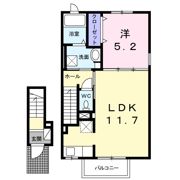 プレリー扇の間取り画像