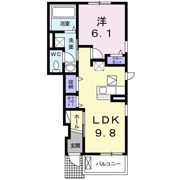 シオン Ⅰの間取り画像