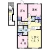 ヴィエルジMの間取り画像