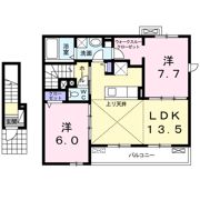 コートシャルマンⅩの間取り画像