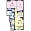 フェリビータの間取り画像