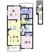 ラ・ヴェルジュⅠの間取り画像