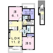 エムツートリアードⅢの間取り画像