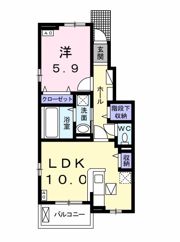 エスペランサS Ⅱの間取り画像