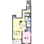 ランド フォレストⅠの間取り画像