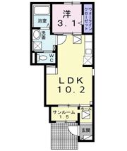 シャイニングの間取り画像