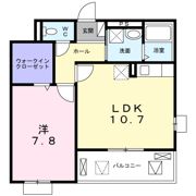 フルール小柳の間取り画像