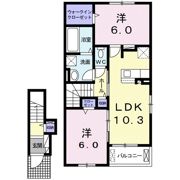 リッチフル シェードAの間取り画像