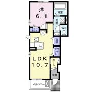 エテルノ Ⅳの間取り画像