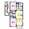 メゾンド・アルドールBの間取り画像