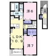 トレカーサ Ⅰの間取り画像