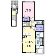 リアーレⅡの間取り画像