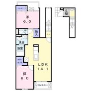 ケーズコート深井の間取り画像