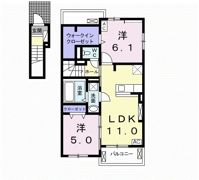 メゾンタカラ Ⅰの間取り画像