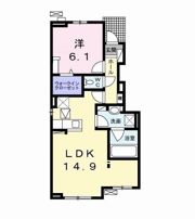 メゾン ド スリジェ Ⅱの間取り画像